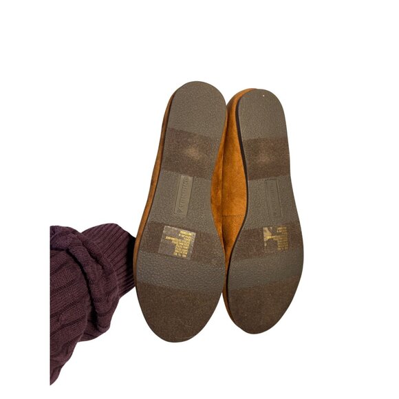 Unionbay Boho-U Women's Brown Faux Suede Moccasins With Fringe Detail Size 7.5 - Picture 6 of 8